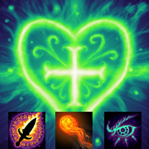 Painterly Spell Icons part 1