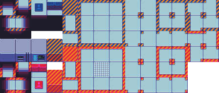 Sci-fi interior tiles